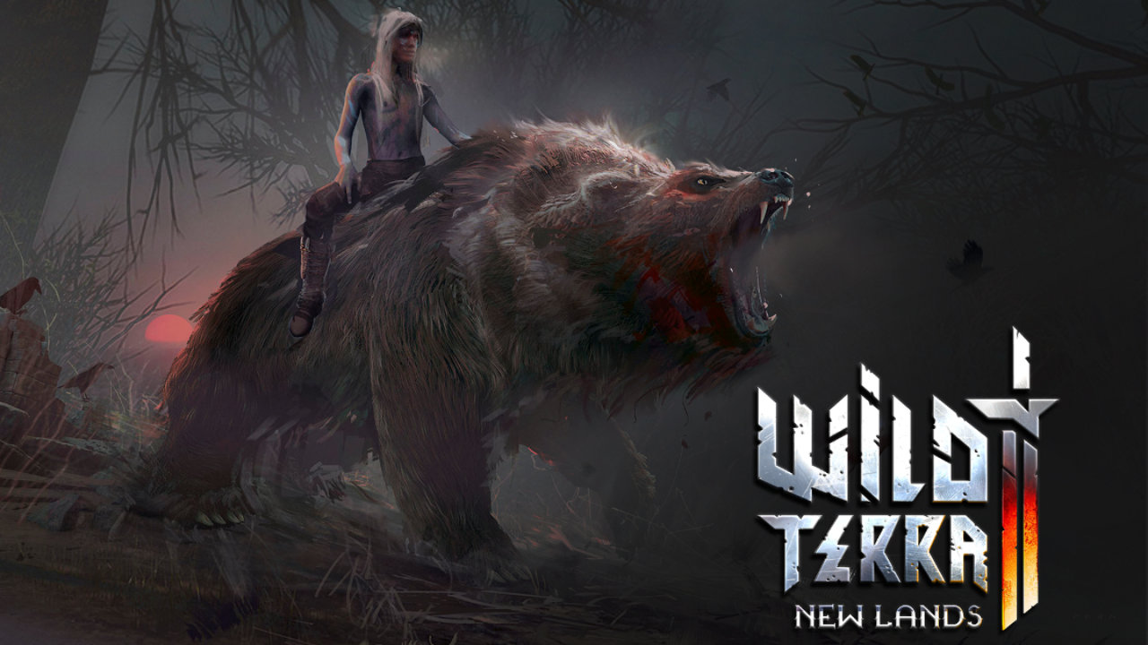 Wild Terra 2 New Lands gameplay com cenário medieval e craft.
