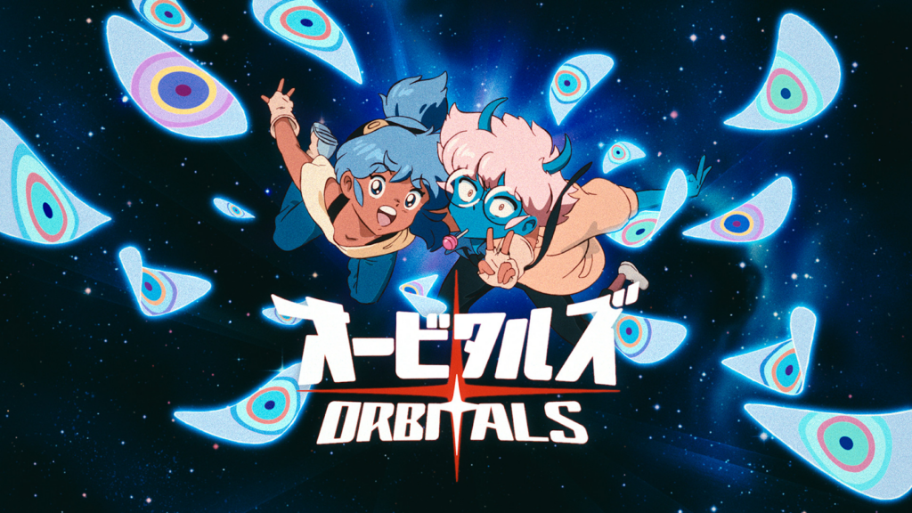Orbitals chega ao Switch 2 em setembro com coop e anime retrô